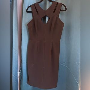 Betsy Johnson black cut out dress